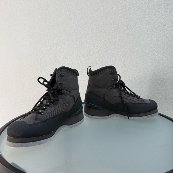 Simms Gray and Black Green Men’s Freestone Wading Outdoor Fishing Boots Size 7 main image 6